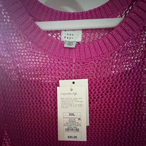 A New Day - Openwork Midi Tank Dress - Picture 3 of 3